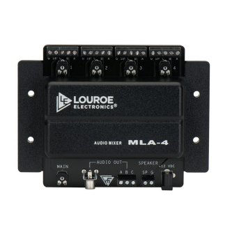 Louroe Electronics MLA-4, 4 Microphone Passive Mixer